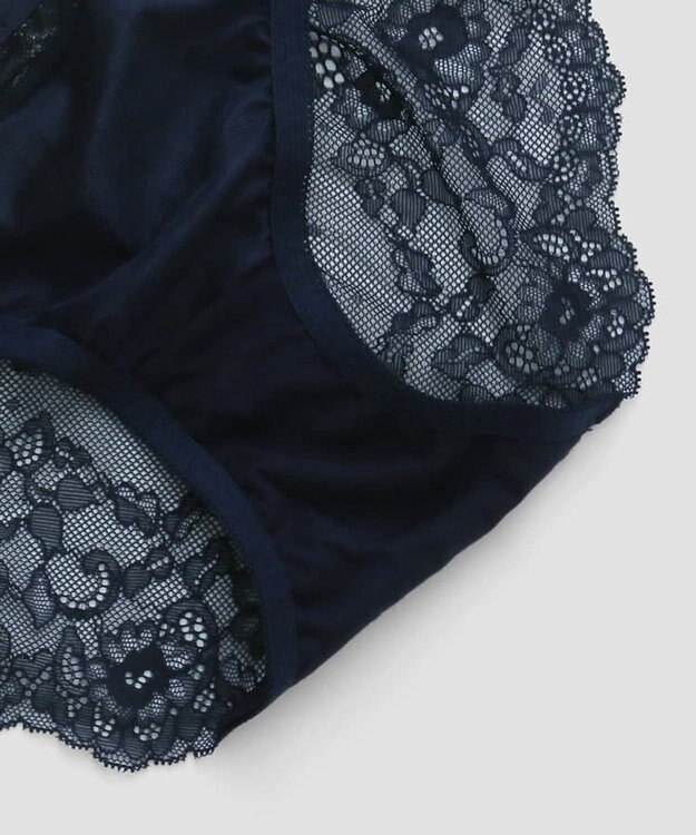 San-ai Resort（三愛水着楽園） エレガントコレクション2310デザインバックレースショーツ  【northerly】 ネイビー