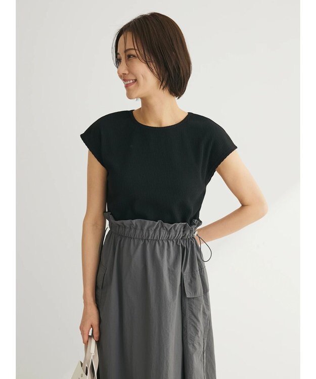 Green Parks ・ＥＬＥＮＣＡＲＥ　ＤＵＥ　ミリタリードッキングワンピ Charcoal Gray