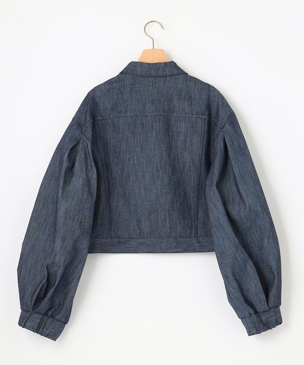 組曲 S 【組曲×setsuko sagittaire】ビジューボタン デニムジャケット ネイビー系