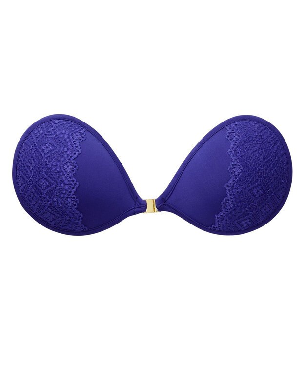 BRADELIS New York 【NuBra / ボリュームアップ】パテッドヌーブラ  ワイルド デザインヌーブラ ブルー