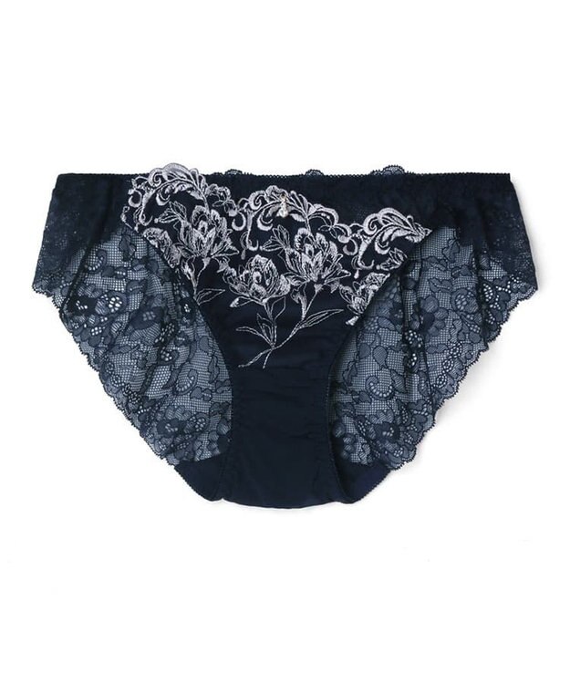 San-ai Resort（三愛水着楽園） エレガントコレクション2310デザインバックレースショーツ  【northerly】 ネイビー