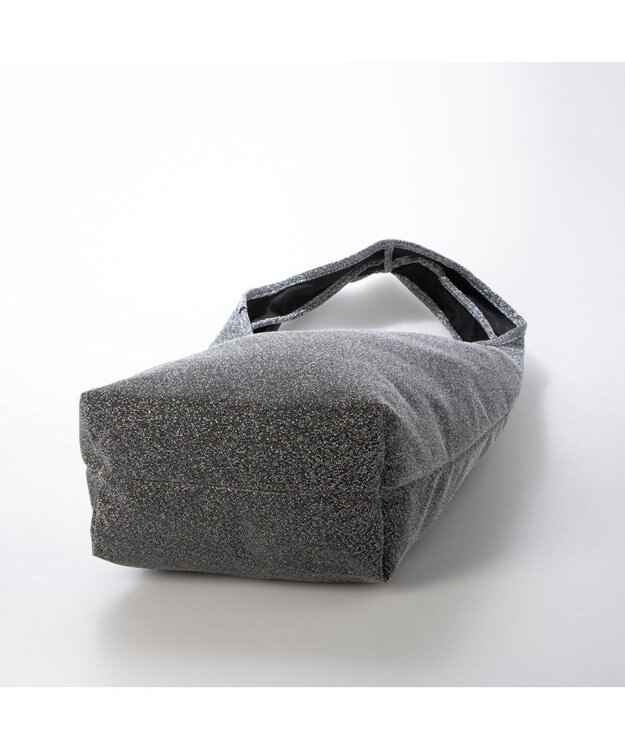 UNBILLION カシュカシュ cachecache / ラメワンポイント刺繍トート シルバー