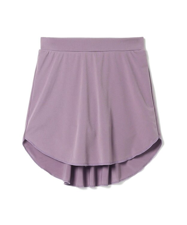 Chacott ショートスパッツ付スカート モーブ