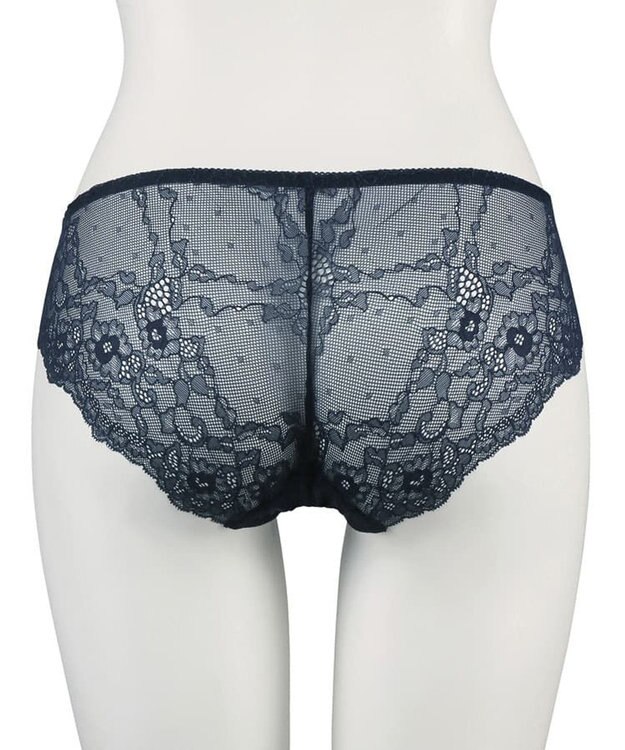 San-ai Resort（三愛水着楽園） エレガントコレクション2310デザインバックレースショーツ  【northerly】 ネイビー