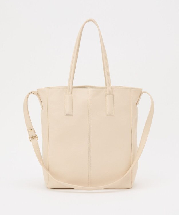 russet 【2025AW新作】《WEB限定》レザー2WAYトートバッグ(CE-1584-WEB) Ivory