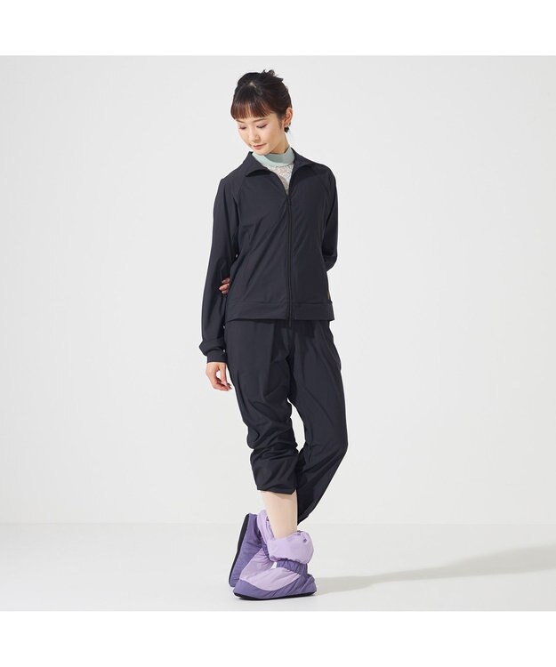 Chacott ウォームアップパンツ ブラック