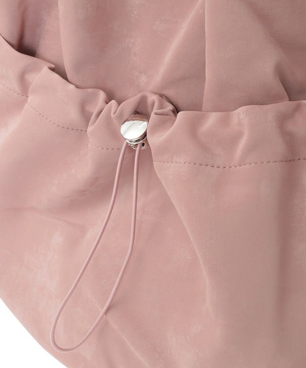 Green Parks ａｎｄｍｉｋｋａ．合皮ドロストバルーンバック Pink