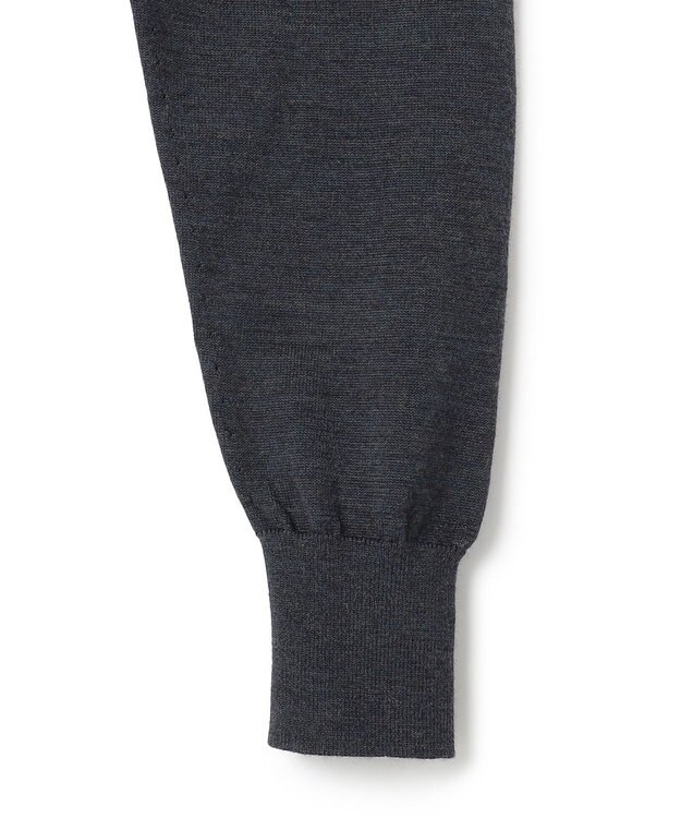 JOSEPH HOMME 【HIGH GRADE LINE】ヤマガタメリノ  モックネックニット ネイビー系