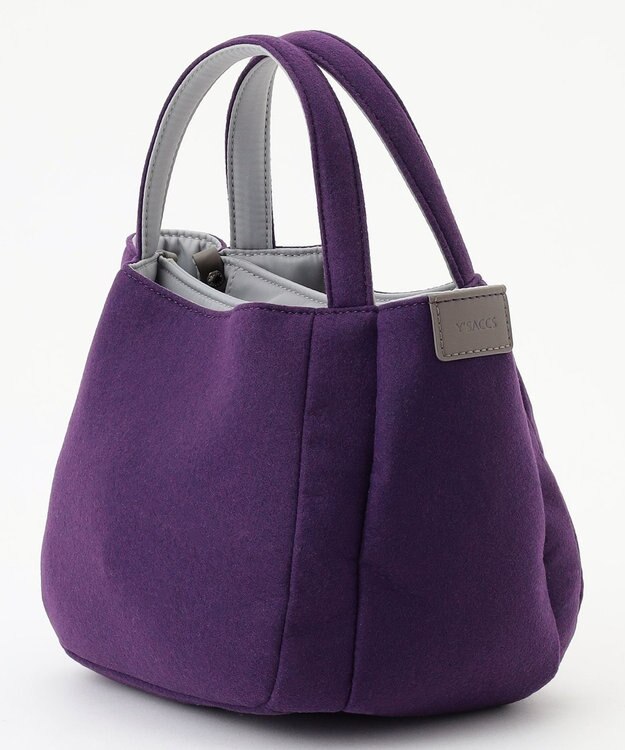 Y'SACCS フェルトトート　SSサイズ パープル