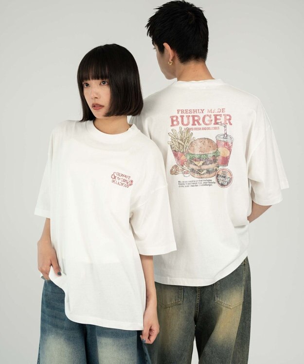 WEGO 【ユニセックス着用ITEM/SMLXLサイズ展開】アソートグラフィックT（SS） 柄14