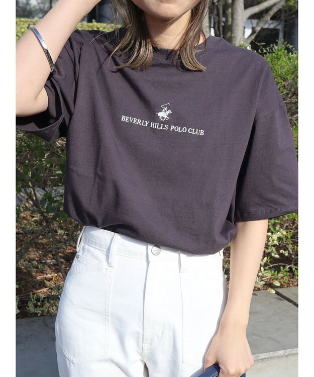 AMERICAN HOLIC Ｂ．Ｈ　ＰＯＬＯ　ＣＬＵＢ　フロントロゴ刺繍　ＴＥＥ Black