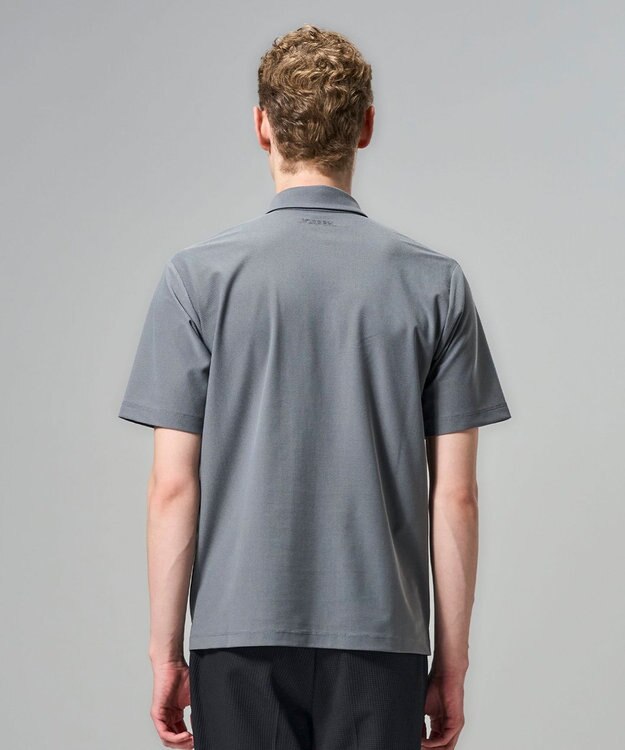 JOSEPH HOMME 【新色追加】【抜群の通気性/360度ストレッチ】エアトールストレッチ ポロシャツ ＜新色＞ライトグレー系