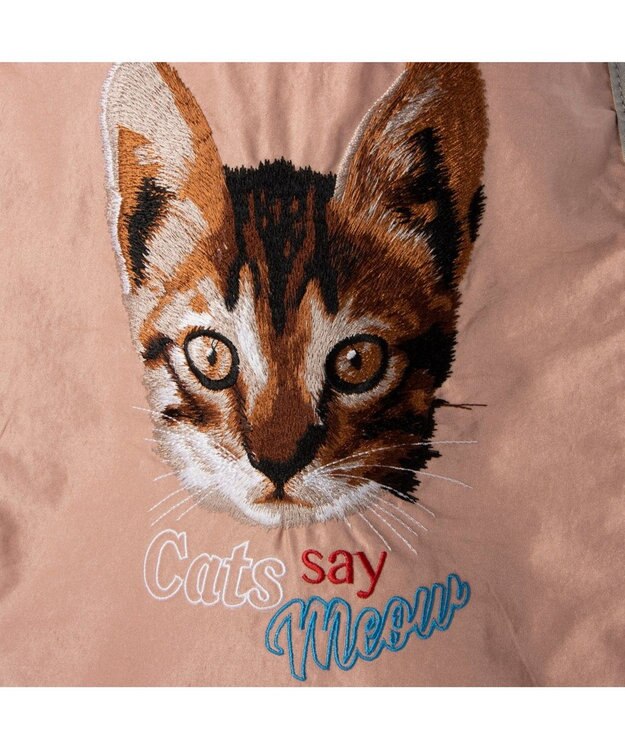 UNBILLION 【テレビ ドラマ着用アイテム】カシュカシュ cachecache / アソート柄刺繍トートバッグ ライトピンク