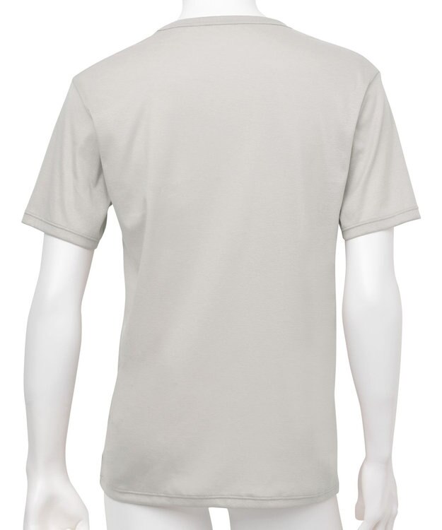 WACOAL MEN インナー　綿100％　洗濯してもやわらかさ続く　毛玉になりにくい　3分袖　クルーネック　/ワコールメン　WL5023 ベージュ