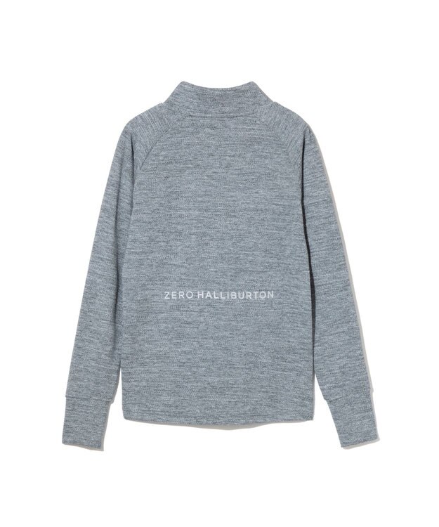 ZERO HALLIBURTON ハーフジップミドルレイヤープルオーバー ZHG-W6S2a 85215 グレー
