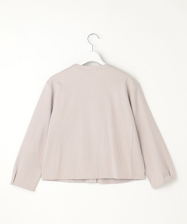 J.PRESS LADIES 【洗える・セットアップ対応】Tricot ジャケット カーディガン グレージュ系