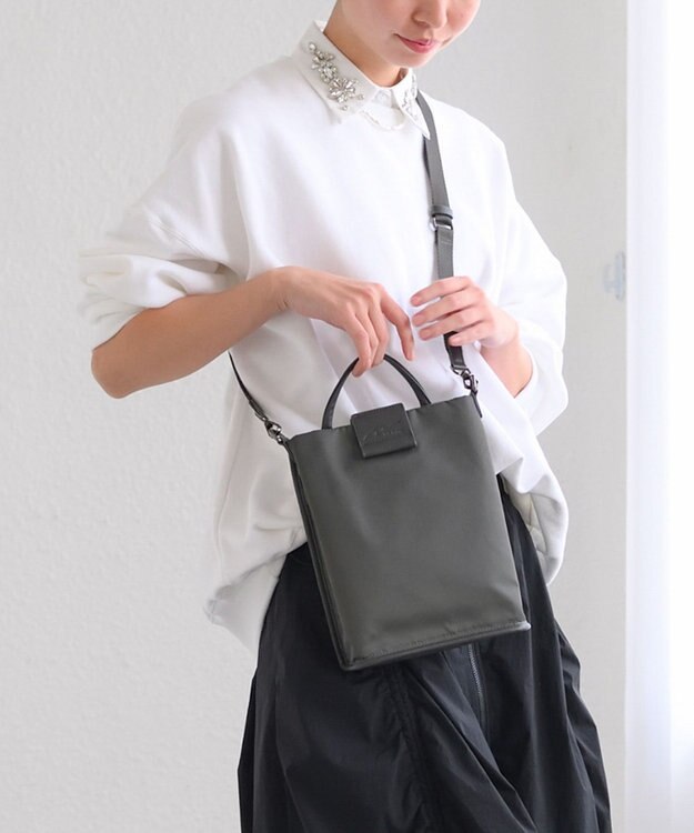 ACE BAGS & LUGGAGE W&.Day/Night スック サポートバッグ ミニショルダー 15181 ダブルアンドデイナイト ダークグレー