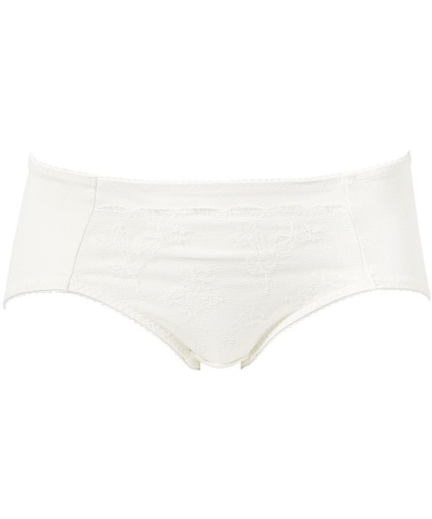 Wing ジュニアショーツ おしりにくいこみにくい ズレ上がりにくい(裾) RB2555とペア 【non!PKパンツ】 はきこみ丈あさめ RJ3555 ウイング／ワコール アイボリー