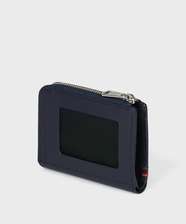 Paul Smith ハイライトステッチ コイン＆パスケース ネイビー