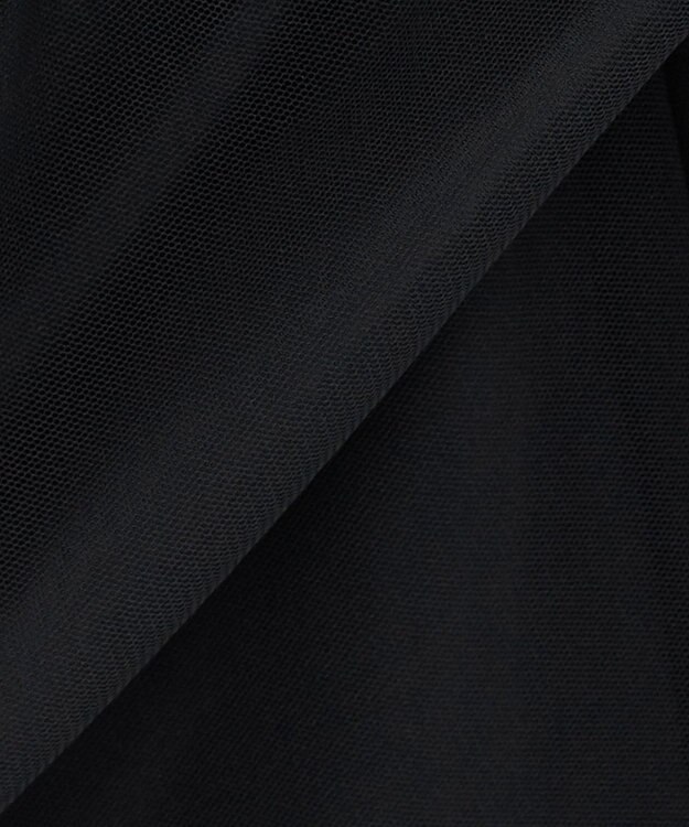 uncrave 【洗濯機洗い可】カクテルチュール スカート（uncrave STANDARD） ブラック