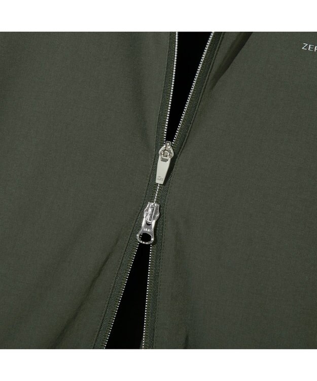 ZERO HALLIBURTON 【撥水・UVカット】 フルジップジャケット ZHG-M5A1a 85106 カーキ