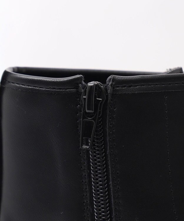 WEGO レースアップショートブーツ ブラック