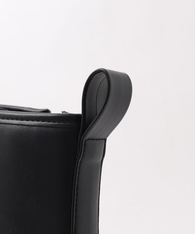 WEGO レースアップショートブーツ ブラック