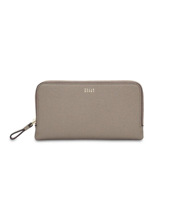PELLE BORSA ラウンドファスナー長財布 Fine Goods フィーネグッズ 5452 トープ