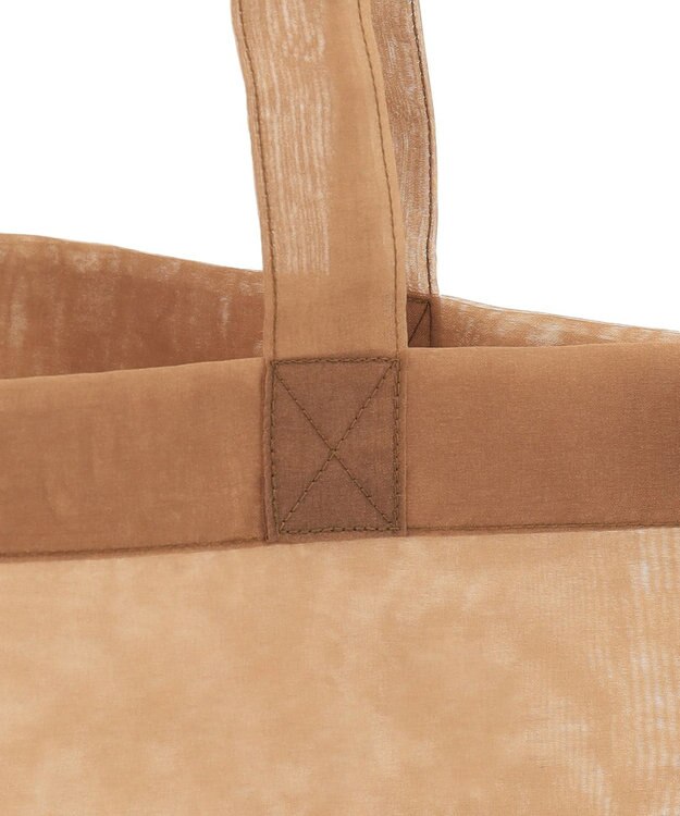 23区 JANE PACKER コラボ  フラワー刺繍 トートバッグ キャメル系