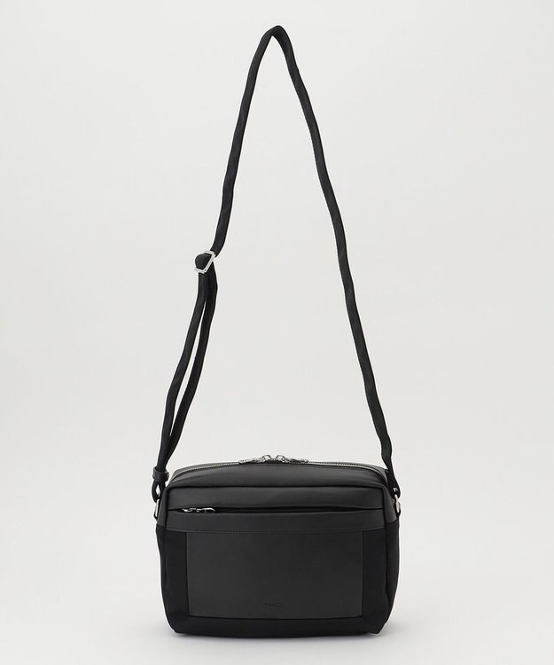 Y'SACCS ブロックモチーフショルダー ブラック