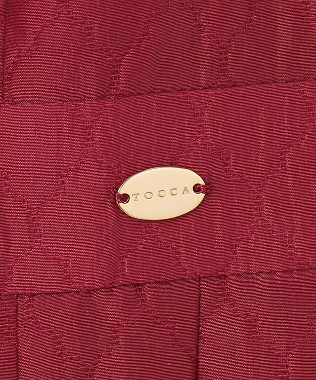 TOCCA 【洗える】QUEEN OF CLOVER ドレス ローズレッド