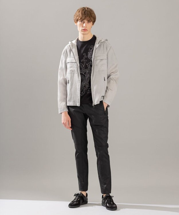 JOSEPH HOMME ペイズリーステッチ  Tシャツ ブラック系3