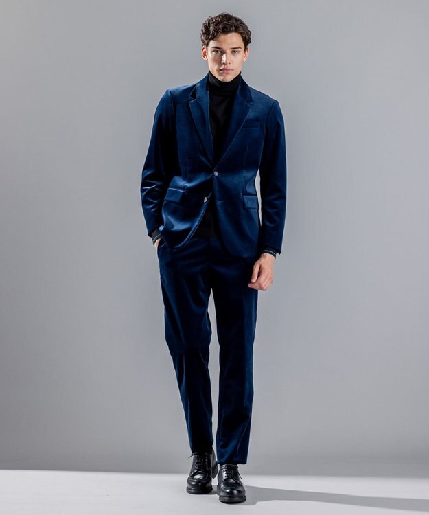 JOSEPH HOMME PONTOGLIO VELVET / JACK ダルブルー系
