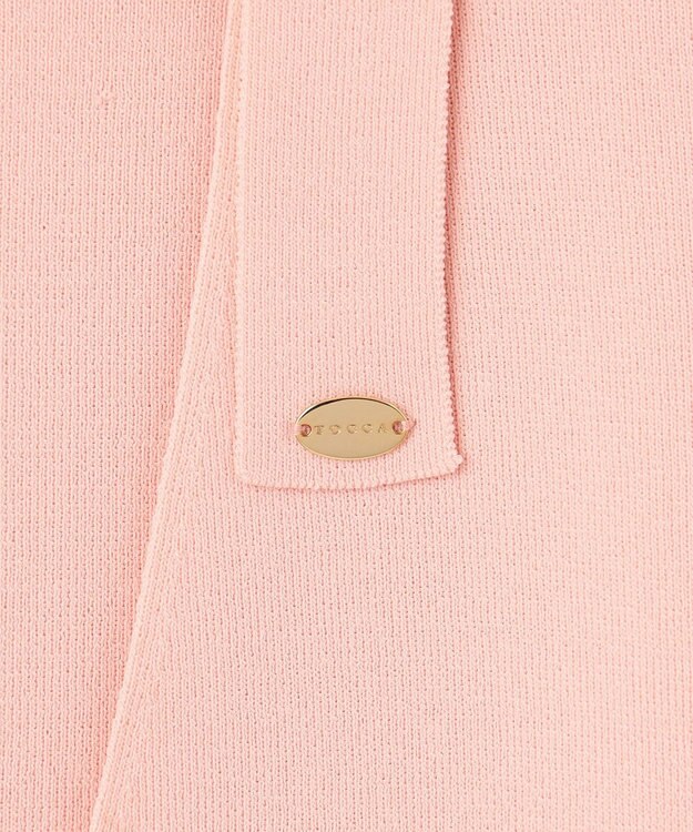 TOCCA 【洗える・接触冷感】BOW KNOT KNIT ボレロ ピンク系