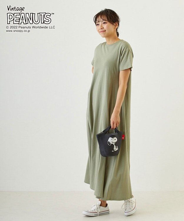 ROOTOTE 8242【スヌーピー：インテリアトート】/ IP.ポーノ.ベビールー.ピーナッツ-6T 01：スヌーピー