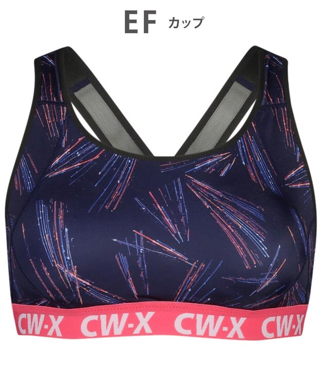 CW-X 【WOMEN】 スポーツブラ 5方向 吸汗速乾（前身頃） HTY128 /ワコール レッド