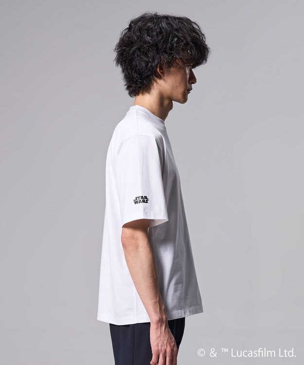 JOSEPH HOMME 【WEB限定】【スター・ウォーズ 】 JOSEPH HOMME スター・ウォーズ / リラックスフォルム クルーネックワッペンＴシャツ ホワイト系