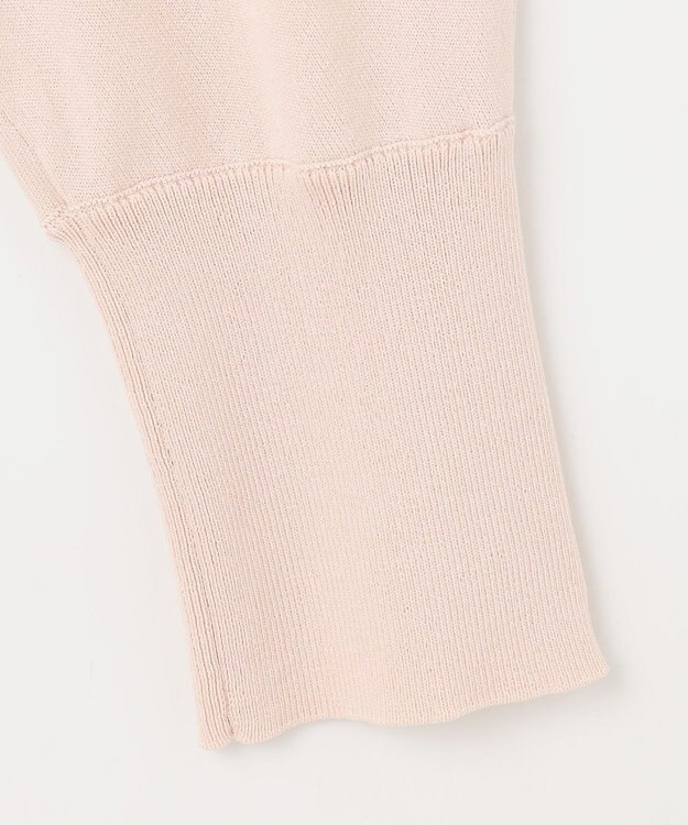 組曲 【5色展開・UVケア】スタイルアップ ドルマンスリーブ ニット ピンクベージュ系