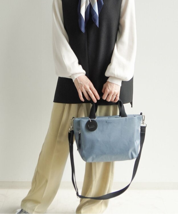 ACE BAGS & LUGGAGE Kanana project COLLECTION DYL サリール シャンブレー ショルダーバッグ 2WAY 35911 カナナプロジェクト コレクション ネイビー