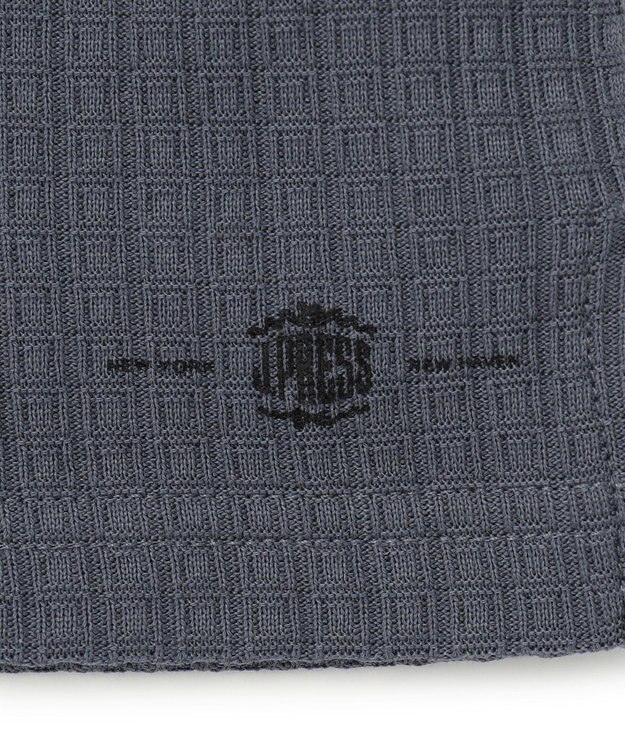 J.PRESS MEN ジャケットインの最適解【接触冷感 / 吸水速乾】【J.PRESS PREMIUM JERSEY】スキッパー ポロシャツ グレー系