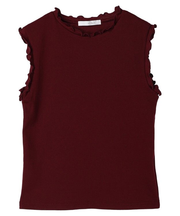 Green Parks ・Ｐｅｔｉｔ　Ｆｌｅｕｒ　メローｓｔリブタンクトップ Bordeaux