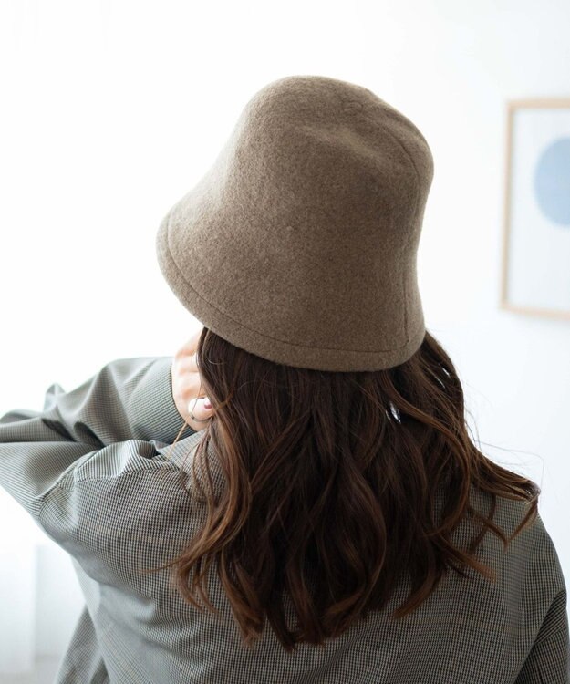 WEGO フェルトクローシュハット カーキ