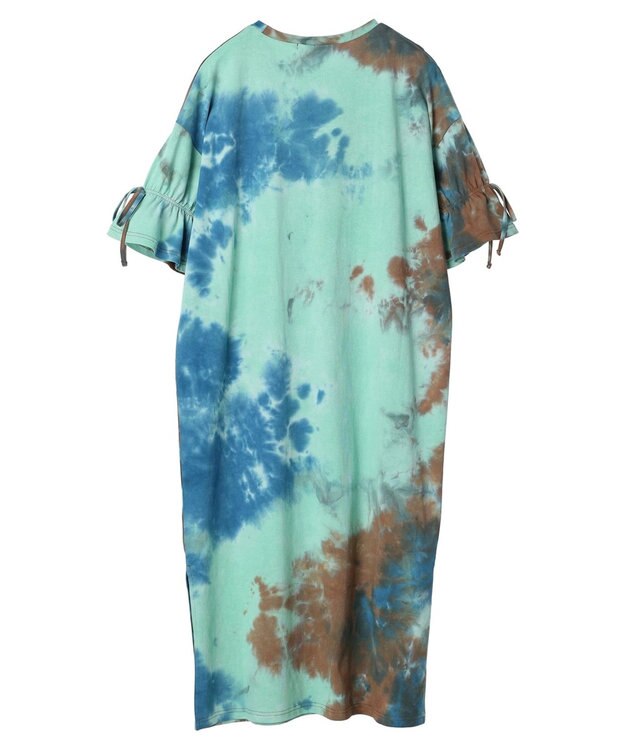 Green Parks ・ｎｏｖｅｍ　９　タイダイＴＥＥワンピース Brown