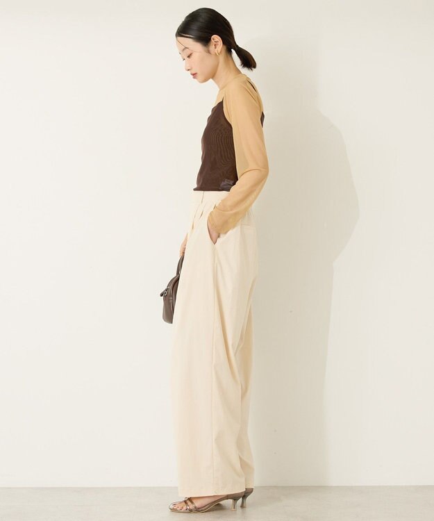 AMERICAN HOLIC 【２点セット】チュールキャミレイヤードトップス Beige