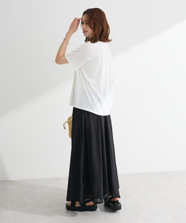 Green Parks ・ＳＵＧＡＲ　ＳＰＯＯＮ　コード刺繍ＴＥＥ Charcoal Gray