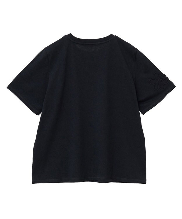 Green Parks ・ＳＵＧＡＲ　ＳＰＯＯＮ　コード刺繍ＴＥＥ Charcoal Gray