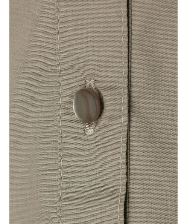 Green Parks ・ＥＬＥＮＣＡＲＥ　ＤＵＥ　バンドカラーワンピース Gray Beige