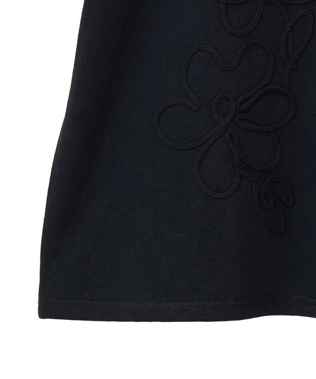 Green Parks ・ＳＵＧＡＲ　ＳＰＯＯＮ　コード刺繍ＴＥＥ Charcoal Gray