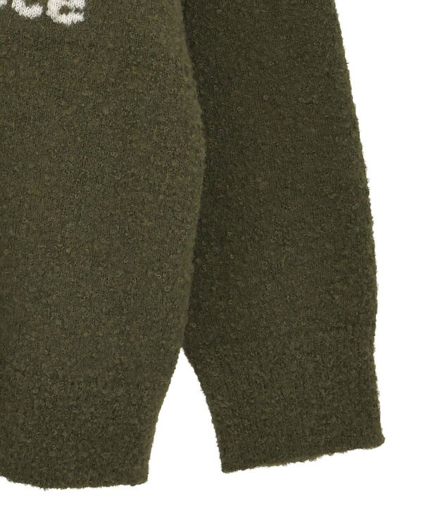 Green Parks ブークレロゴニットチュニック Khaki