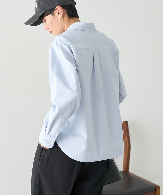 AMERICAN HOLIC オックスベーシックシャツ サックスブルー